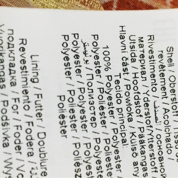 Cream dress with long cami liner - Picture 6 of 6